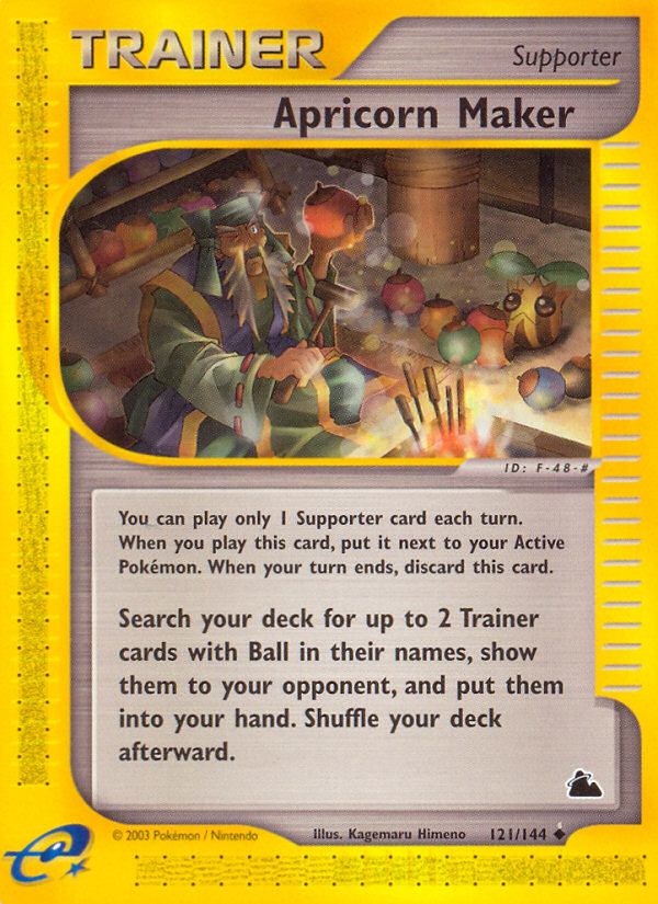 Apricorn Maker - 121/144 Skyridge - Uncommon