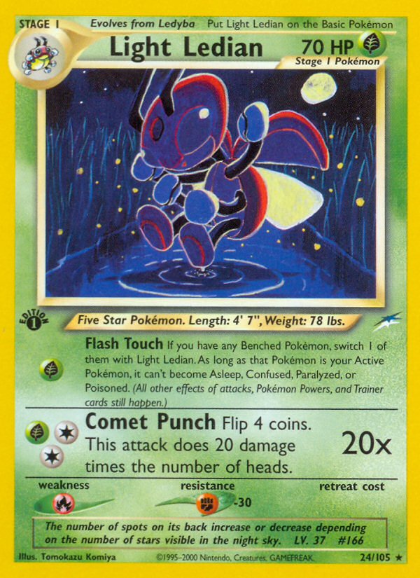 Light Ledian/105 - Neo Destiny 1st Edition