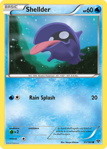 Shellder/146 - XY Base Set