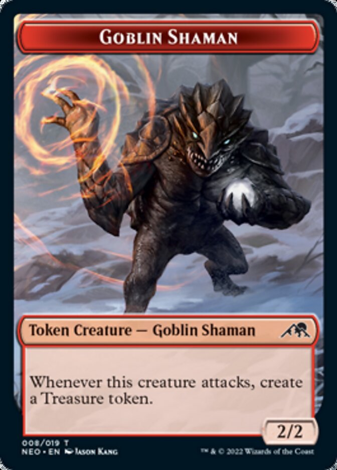 Goblin Shaman Token (NEO-008) - Kamigawa: Neon Dynasty Tokens