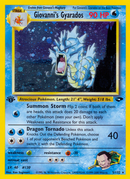 Giovanni's Gyarados/132 - Gym Challenge 1st Edition Holofoil