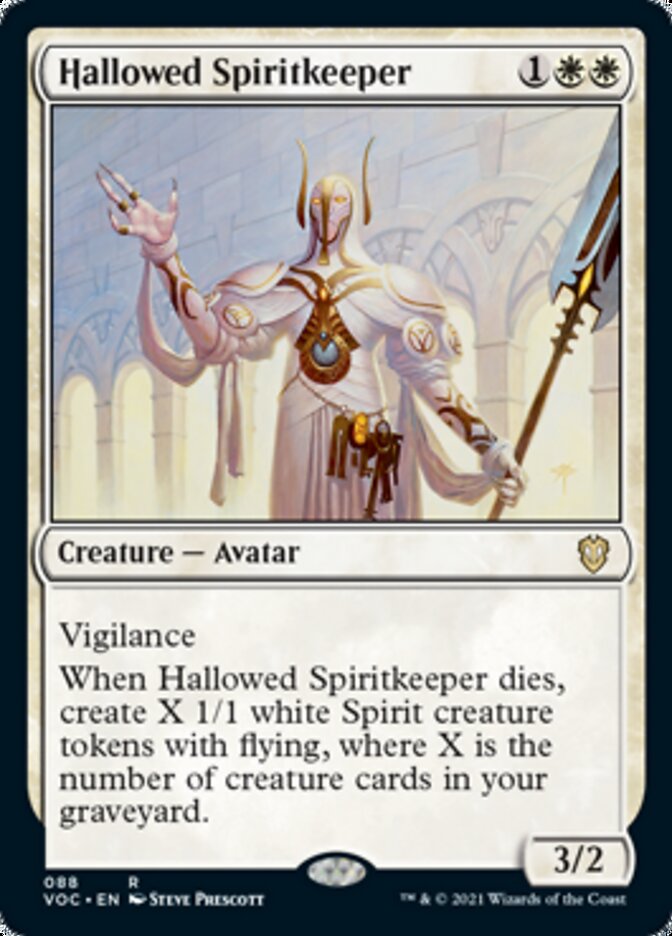 Hallowed Spiritkeeper (VOC-088) - Crimson Vow Commander