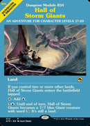 Hall of Storm Giants (Dungeon Module) (AFR-354) - Adventures in the Forgotten Realms: (Showcase)