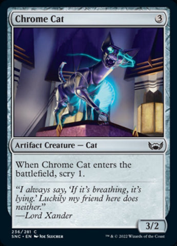 Chrome Cat (SNC-236) - Streets of New Capenna