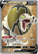 Sandaconda V (Full Art) 175/198 - SWSH06 Chilling Reign Holofoil