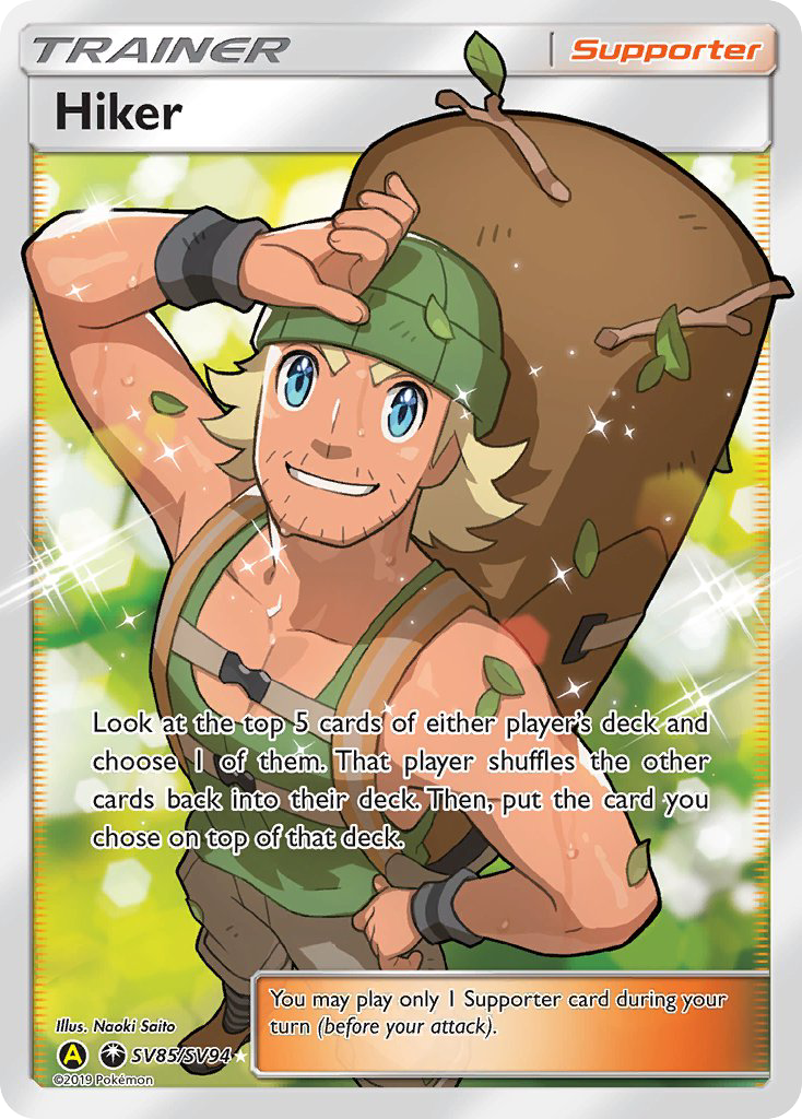 Hiker/94 - Hidden Fates Shiny Vault Holofoil