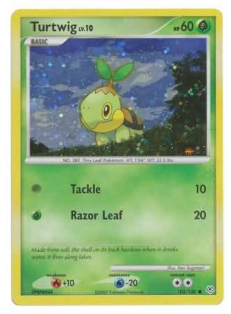 Turtwig - 103/130 (Cosmos Holofoil) - League & Championship Cards Holofoil