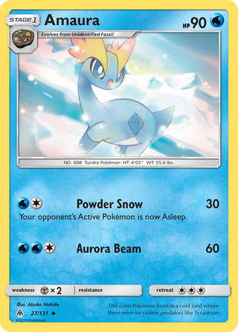 Amaura 27/131 - SM  Forbidden Light