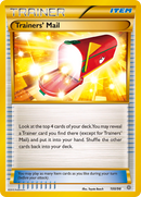 Trainers' Mail (Secret) 100/98 - XY  Ancient Origins Holofoil