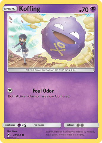 Koffing 73/214 - SM  Unbroken Bonds