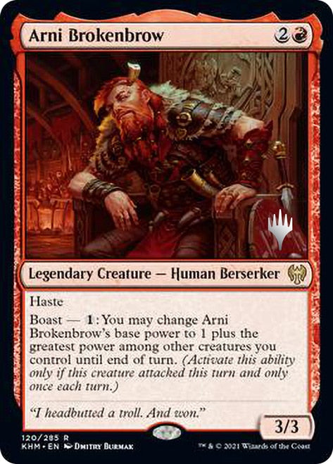 Arni Brokenbrow (PPKHM-120) - Kaldheim Promos