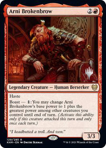 Arni Brokenbrow (PPKHM-120) - Kaldheim Promos