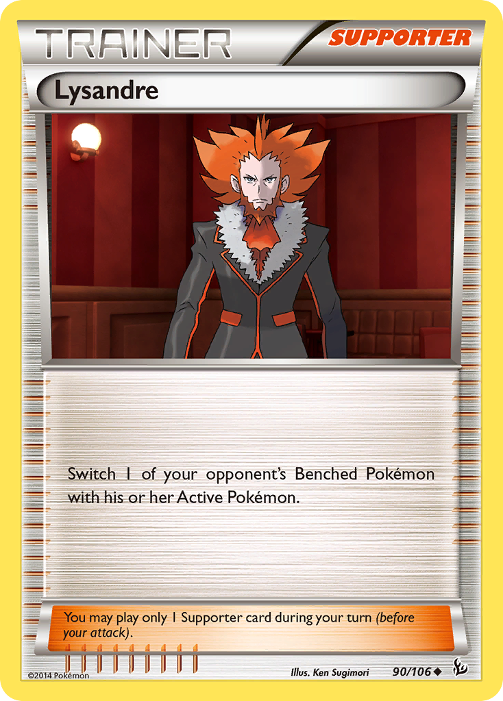 Lysandre 90/106 - XY  Flashfire