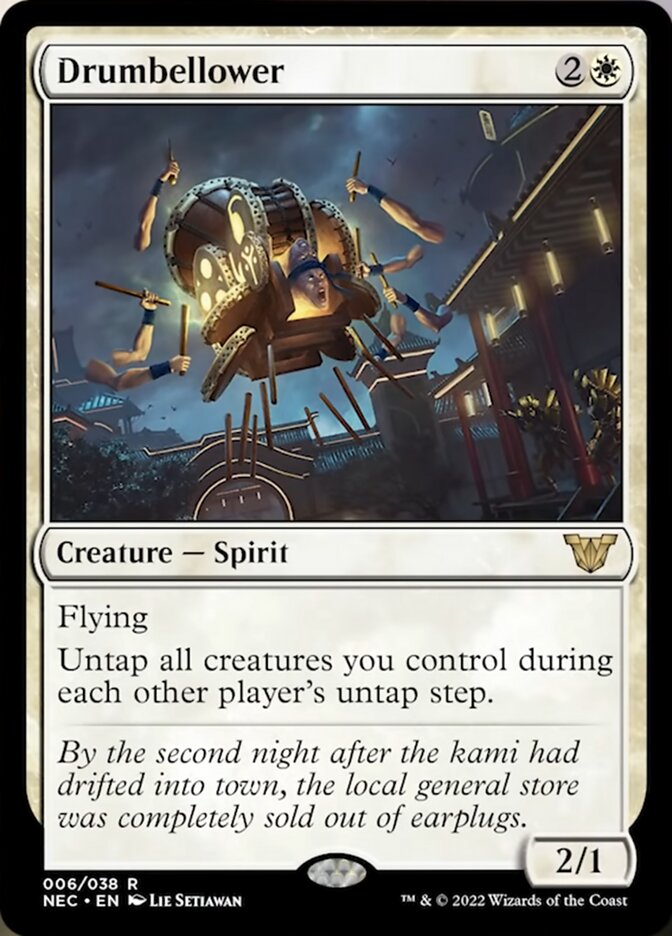 Drumbellower (NEC-006) - Neon Dynasty Commander