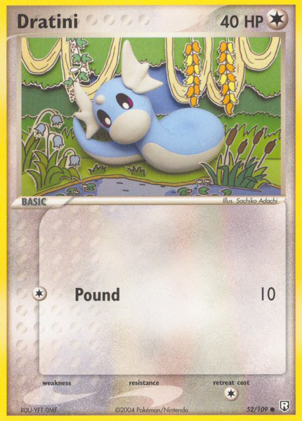 Dratini - 052/109 52/109 - Team Rocket Returns
