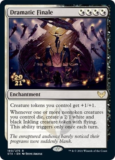 Dramatic Finale (PRE-180) - Strixhaven: School of Mages Promos Foil
