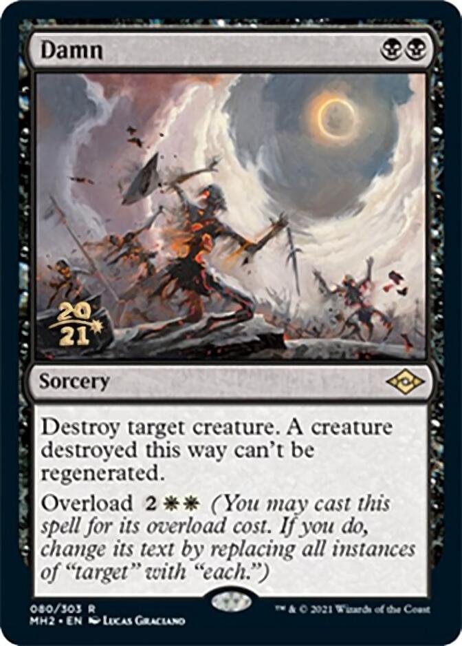 Damn (PRE-080) - Modern Horizons 2 Promos Foil