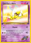 Sabrina's Abra (93) 93/132 - Gym Challenge 1st Edition