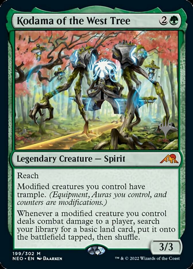 Kodama of the West Tree (PPNEO-199) - Kamigawa: Neon Dynasty Promos