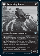 Foreboding Statue (DBL-523) - Innistrad: Double Feature: (Double Faced Transform)