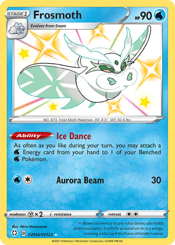 Frosmoth SV034/122 - Shining Fates Shiny Vault Holofoil