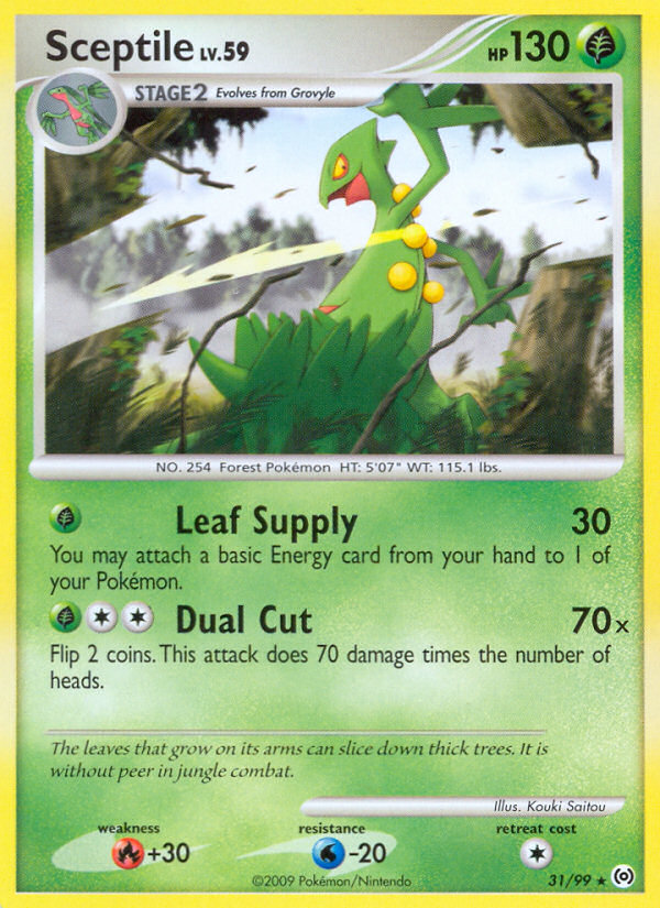 Sceptile (31) 31/99 - Arceus