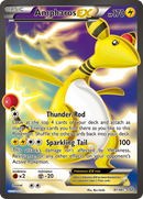 Ampharos EX (87 Full Art)/98 - XY  Ancient Origins Holofoil