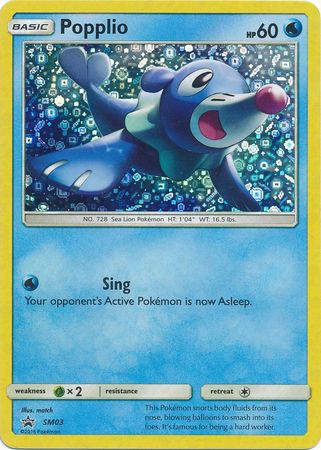 Popplio - SM03 (General Mills Promo) SM03 - Miscellaneous Cards & Products Holofoil