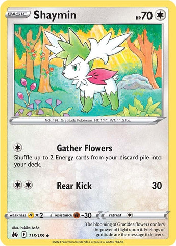 Shaymin 115/159 - SWSH Crown Zenith