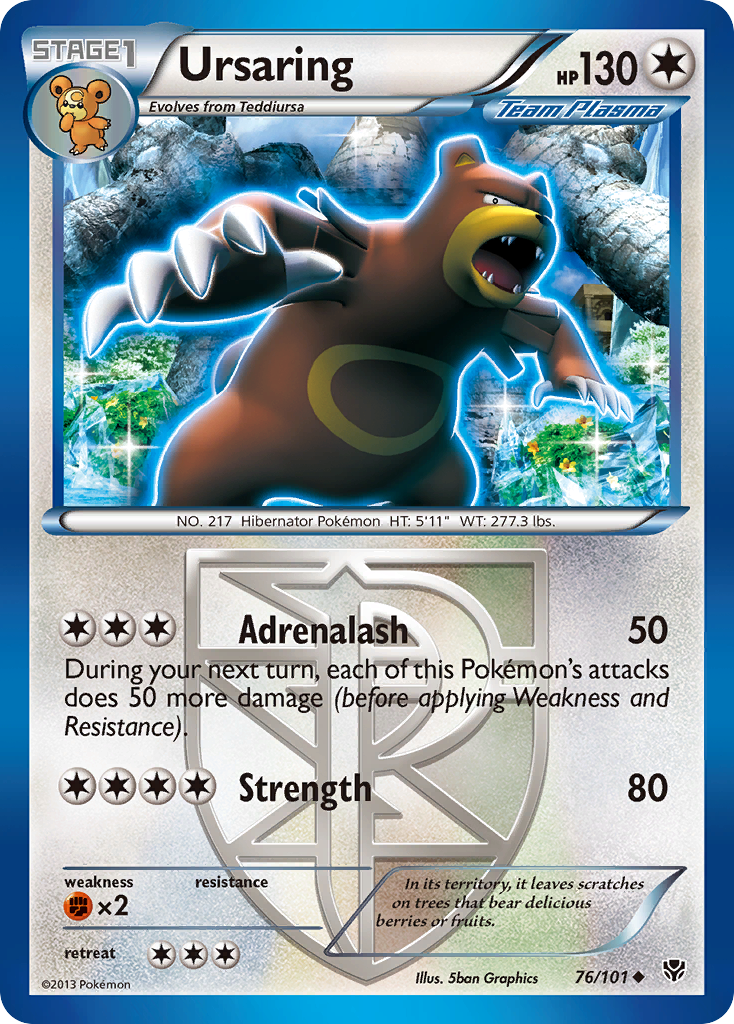 Ursaring (Team Plasma) 76/101 - Plasma Blast