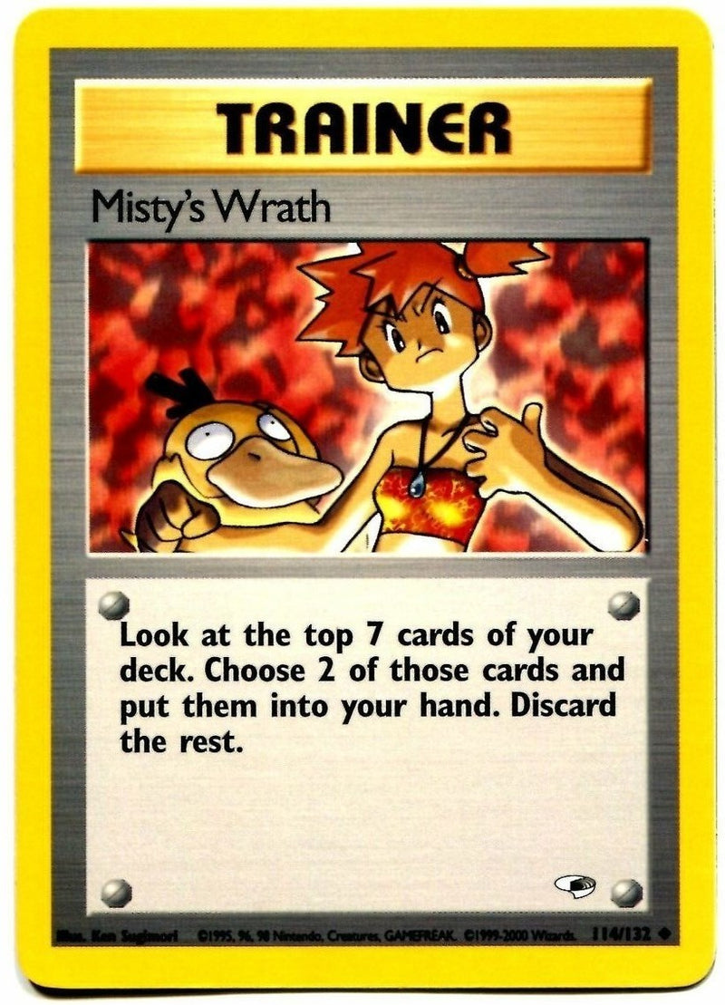 Misty's Wrath 114/132 - Gym Heroes Unlimited