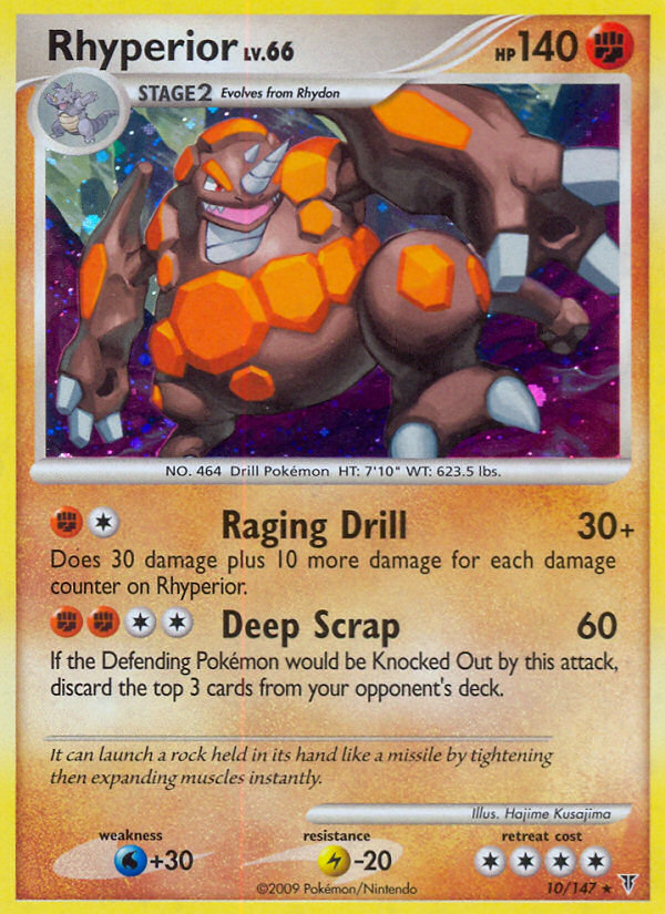 Rhyperior/147 - Supreme Victors Holofoil