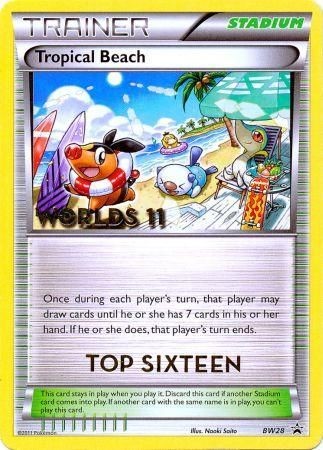 Tropical Beach - BW28 (Worlds 11) [Top 16] - Black and White Promos