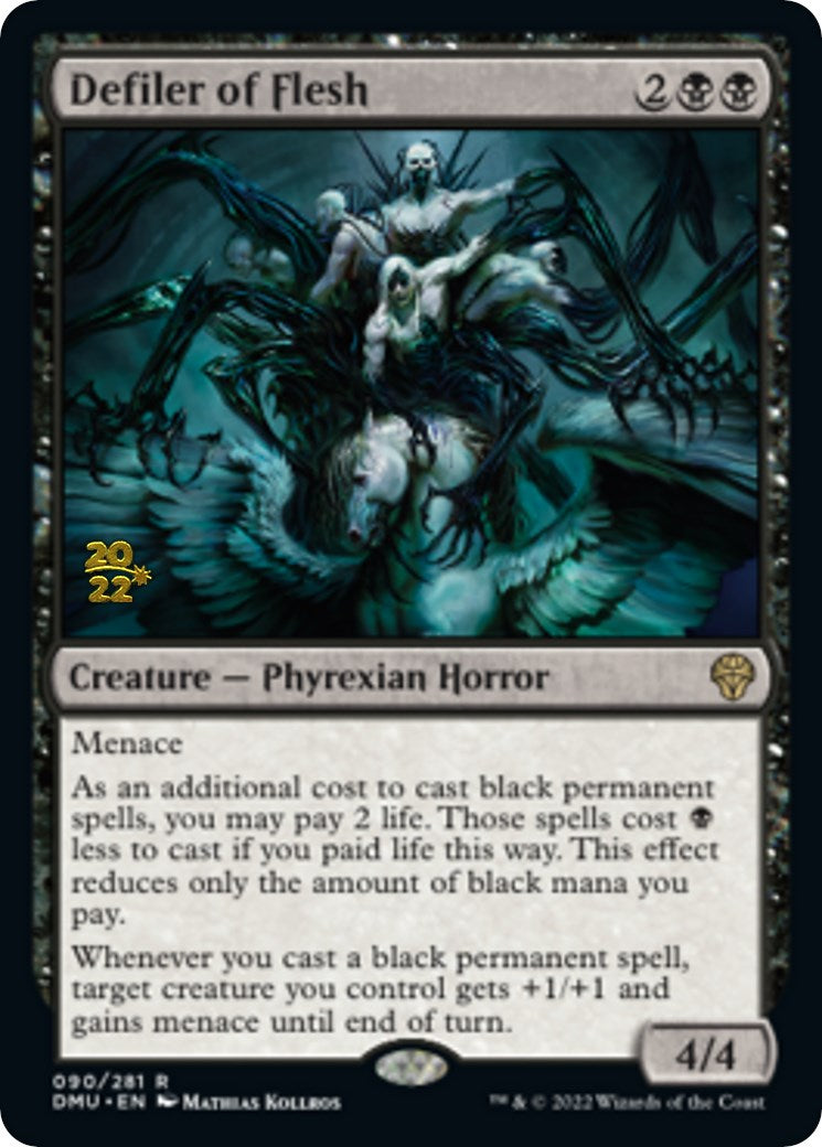 Defiler of Flesh (PRE-090) - Dominaria United Promos Foil