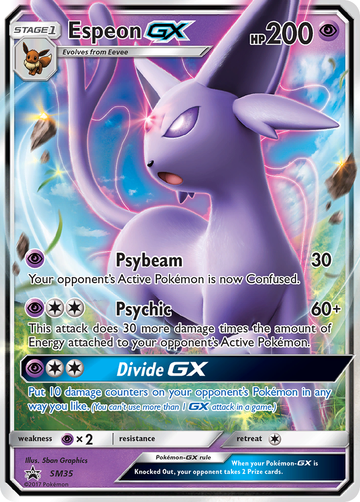 Espeon GX - SM35 SM35/248 - SM Promos Holofoil
