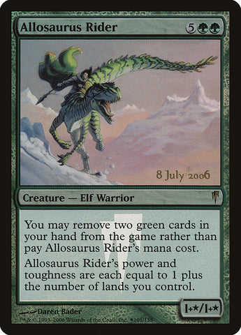 Allosaurus Rider (PRE-101) - Coldsnap Promos Foil
