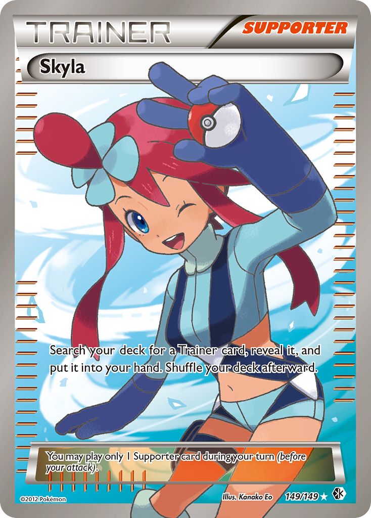 Skyla (149 Full Art)/149 - Boundaries Crossed Holofoil