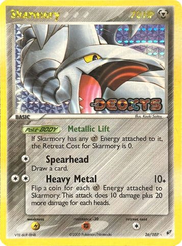 Skarmory/107 - Deoxys Reverse Holofoil
