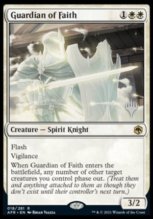 Guardian of Faith (PPAFR-018) - Adventures in the Forgotten Realms Promos