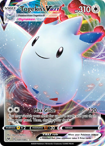 Togekiss VMAX 141/185 - SWSH04 Vivid Voltage Holofoil