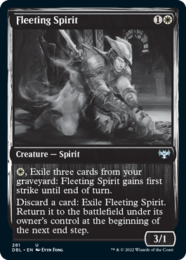 Fleeting Spirit (DBL-281) - Innistrad: Double Feature