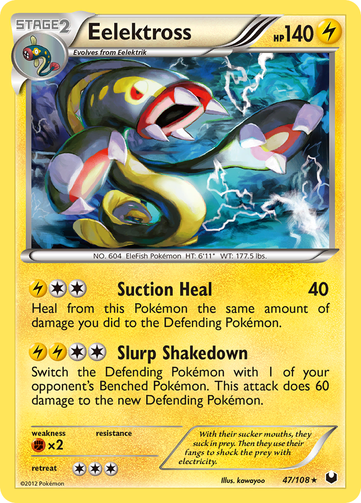 Eelektross/108 - Dark Explorers Holofoil