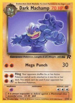 Dark Machamp (27) 27/82 - Team Rocket Unlimited