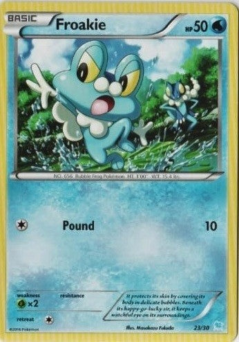 Froakie (23) - XY Trainer Kit Pikachu Libre & Suicune