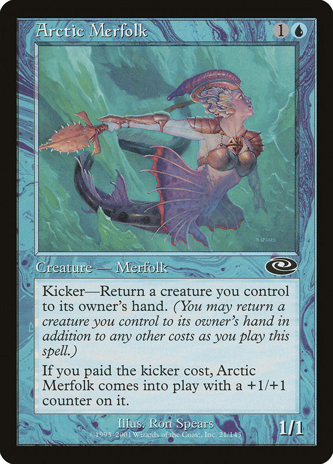Arctic Merfolk (PLS-021) - Planeshift