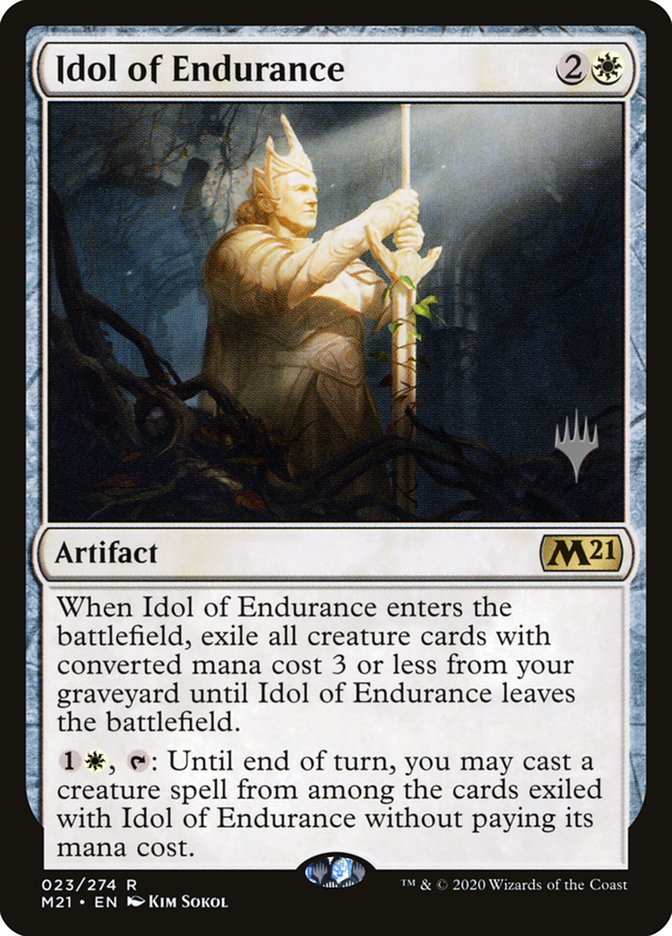 Idol of Endurance (PPM21-023) - Core Set 2021 Promos