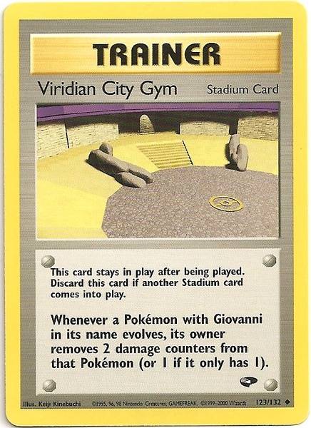 Viridian City Gym 123/132 - Gym Challenge Unlimited