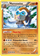 Mamoswine 82/162 - XY  BREAKthrough Holofoil
