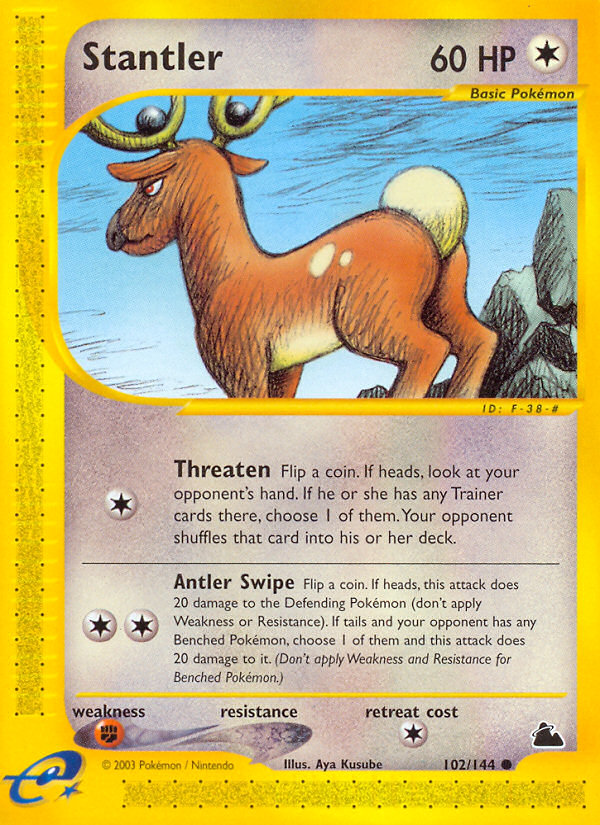 Stantler - 102/144 Skyridge - Common