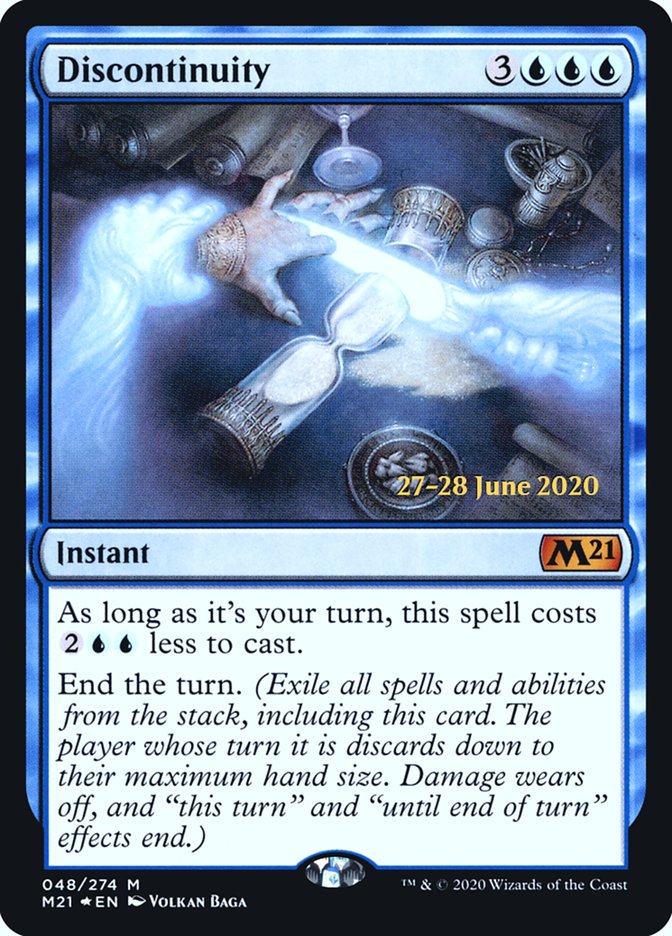 Discontinuity (PRE-048) - Core Set 2021 Promos Foil